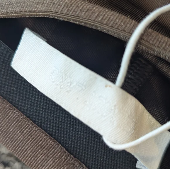 NWT HELMUT LANG fluid car trousers Pants Size L Brown Mushroom - Picture 10 of 14